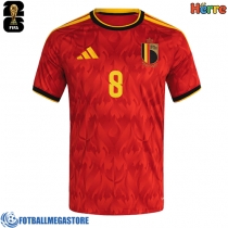Fotballdrakt Herre Belgia Youri Tielemans #8 Hjemmedrakt VM 2026 Kortermet